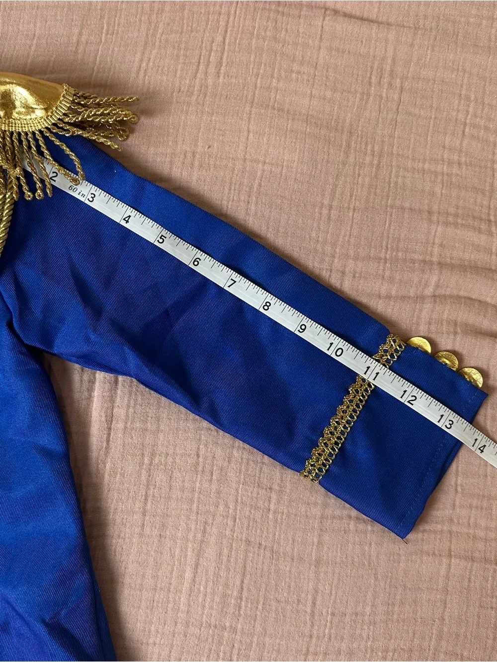 Boys Prince Charming Costume 4 Pc Size Xs Blue Halloween Dress Up